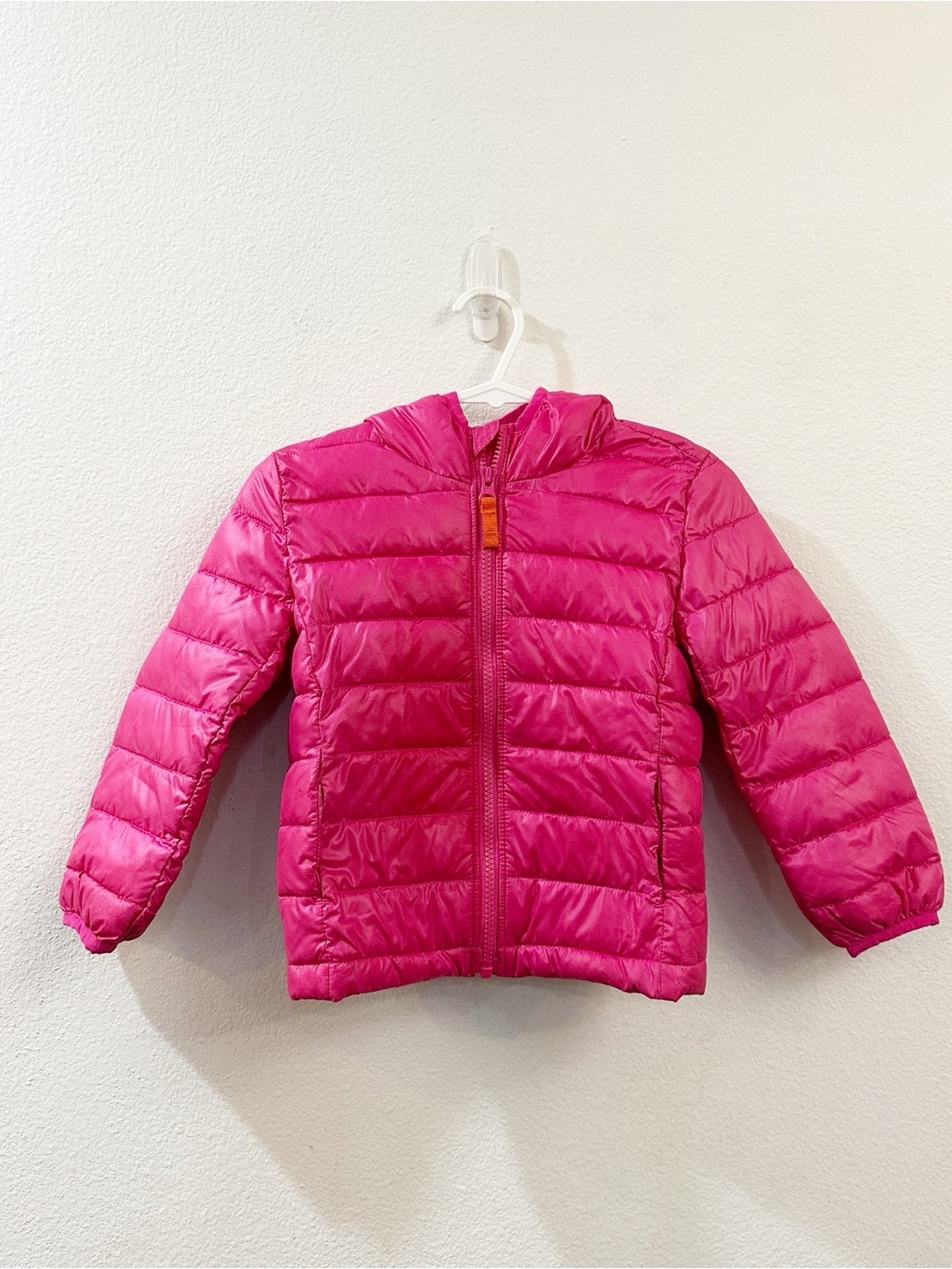 Primary Kids Pink Lightweight Puffer Jacket Size 3
